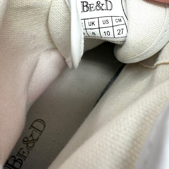 Be & D Bright Lights Big City Stiletto High Heel Sneakers Neon Pink Size 10 - Picture 7 of 8